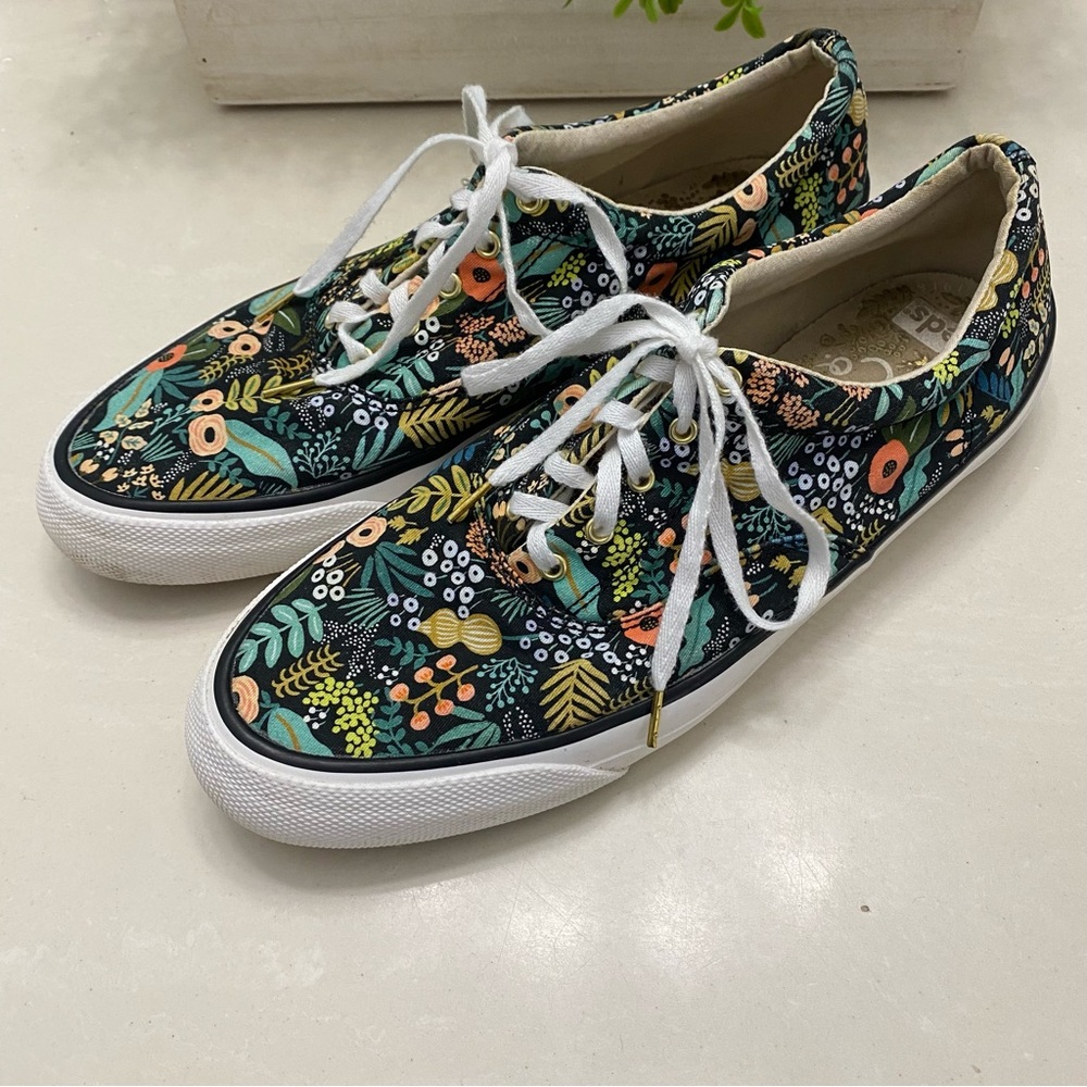 Keds x Rifle Paper Co. Anchor Garden Party Floral‎ Canvas Sneakers Women’s 10